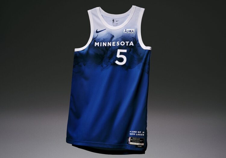 Maglia Minnesota Timberwolves City Edition 2023-2024