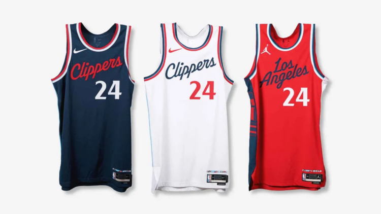 Le nuove maglie dei Los Angeles Clippers