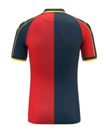 Quarta maglia genoa 2023-2024 Kappa con dettagli gialli