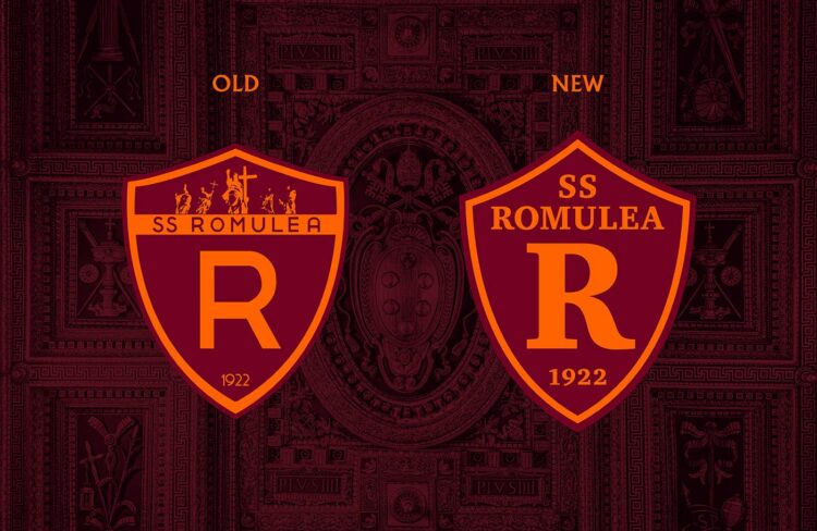 Nuovo logo SS Romulea disegnato da Ezeta e Dan Norris