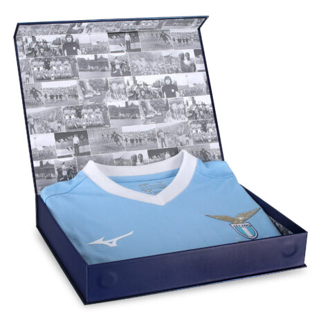 Cofanetto Maglia Lazio celebrativa 50 anni scudetto 1974