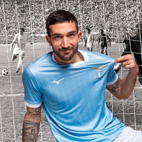 Lazio kit celebrativo 50 anni primo scudetto