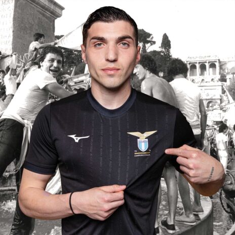 Maglia Lazio portiere nera celebrativa