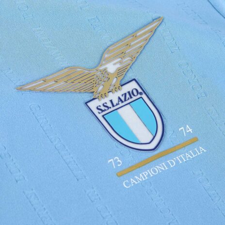 Stemma celebrativo maglia lazio special 50 anni scudetto