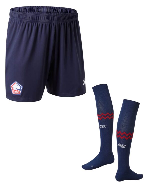 Pantaloncini e calzettoni Lille blu 2024-25