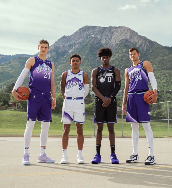Nuove maglie Utah Jazz dal 2024-2025