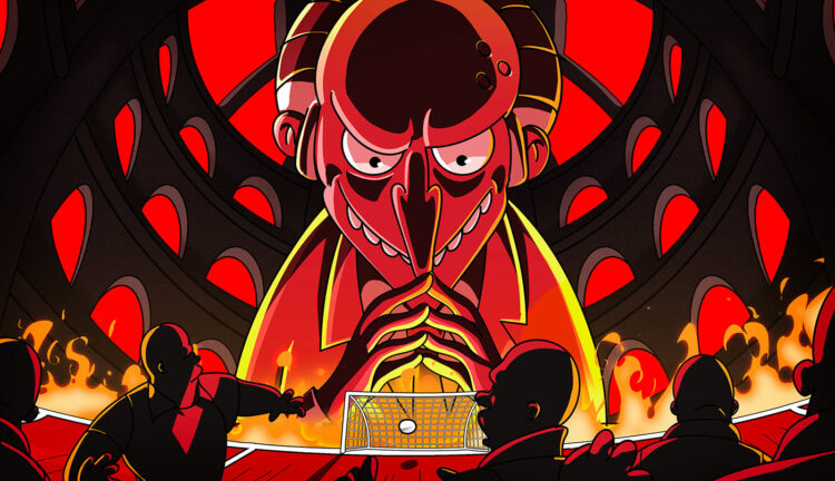 Springfield Boozons Mr Burns Devil
