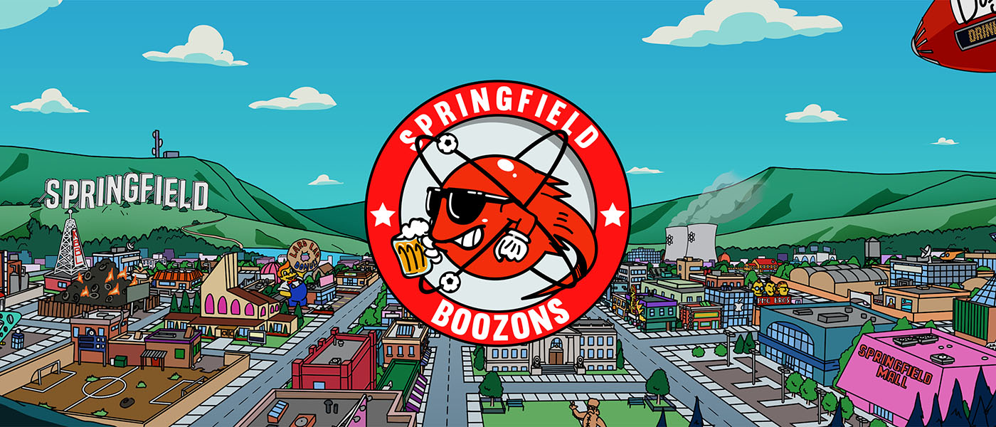 Springfield Boozons Simpson Logo