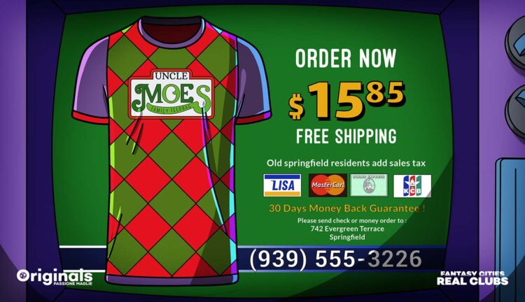Springfield Boozons Simpson Maglia Barney