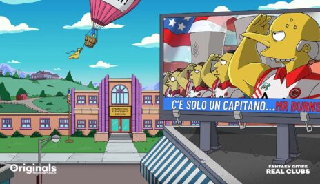 Springfield Boozons Tabellone Pubblicità Burns