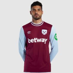 West Ham home 24-25 long sleeve