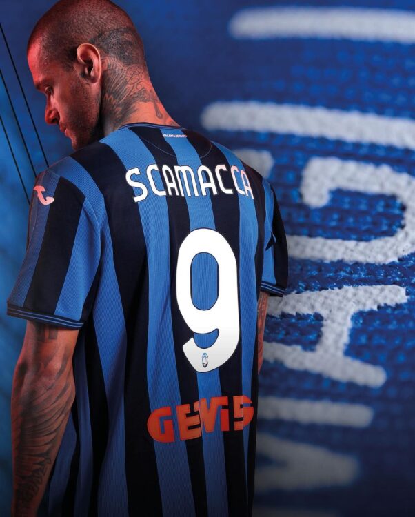 Maglia atalanta Scamacca 9