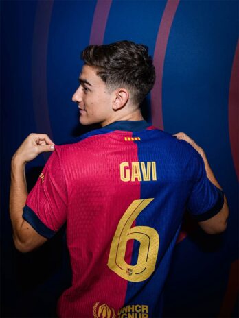 Divisa barcellona personalizzata Gavi 6