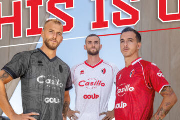 Le nuove maglie del Bari 2024-2025 di erreà
