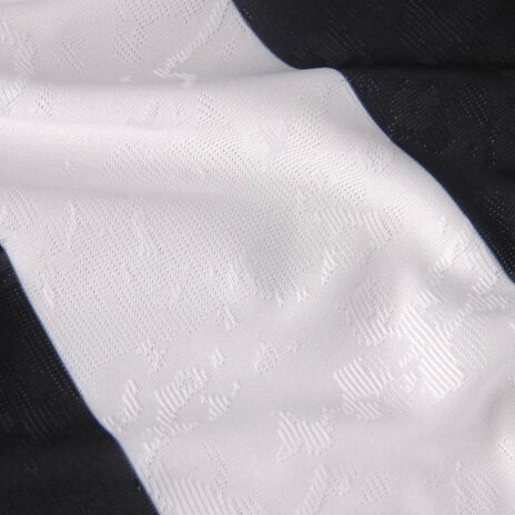 Dettaglio righe bianconere Juventus luna