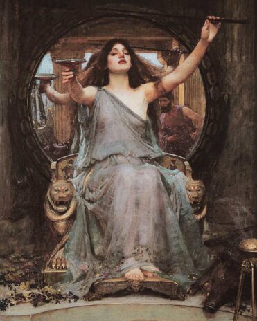 La Maga Circe in un dipinto