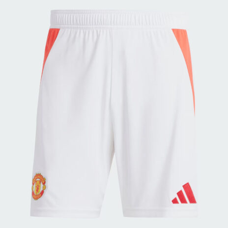 Pantaloncini bianchi home manchester united adidas 2024-25
