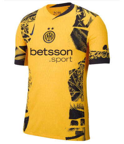 Terza maglia Inter gialla 2024-25 Nike
