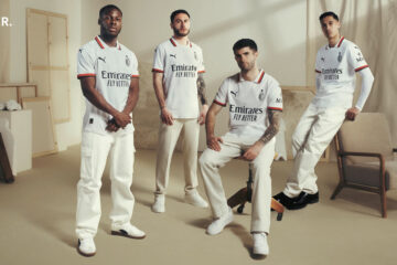 La nuova maglia del Milan 2024-2025 da trasferta
