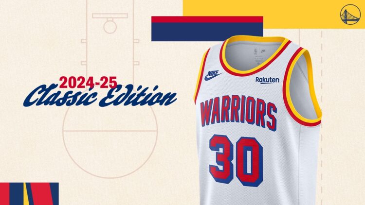 Maglia Golden State Warriors Classic Edition 2024-2025