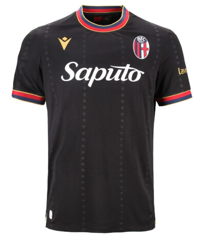 Quarta maglia Bologna 2024-25 nera Champions League