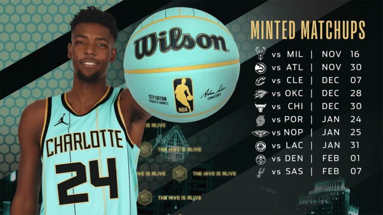 Maglia Charlotte Hornets 2024-2025 City Edition