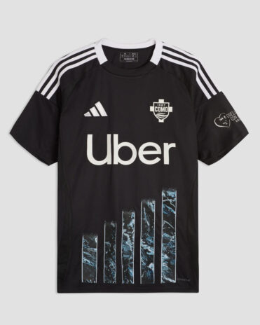 Terza maglia Como Calcio nera 2024-25