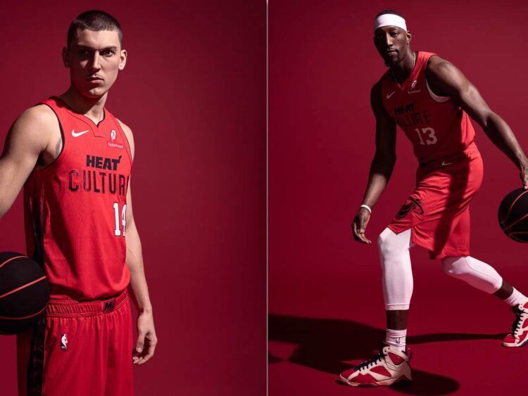 Maglia miami heat culture city edition