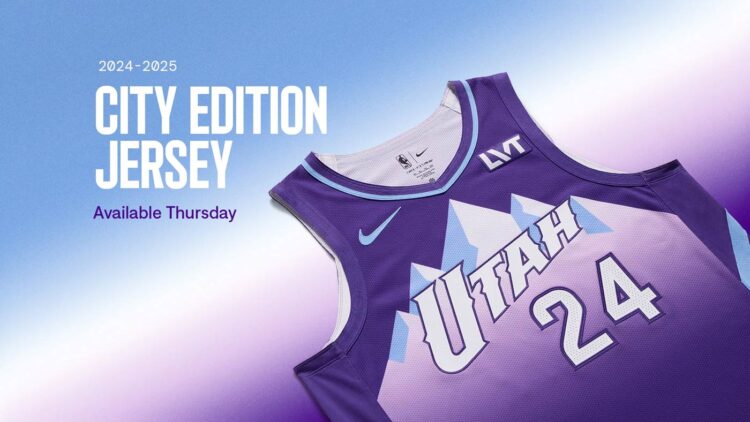 Utah Jazz canotta 2024-25 city edition